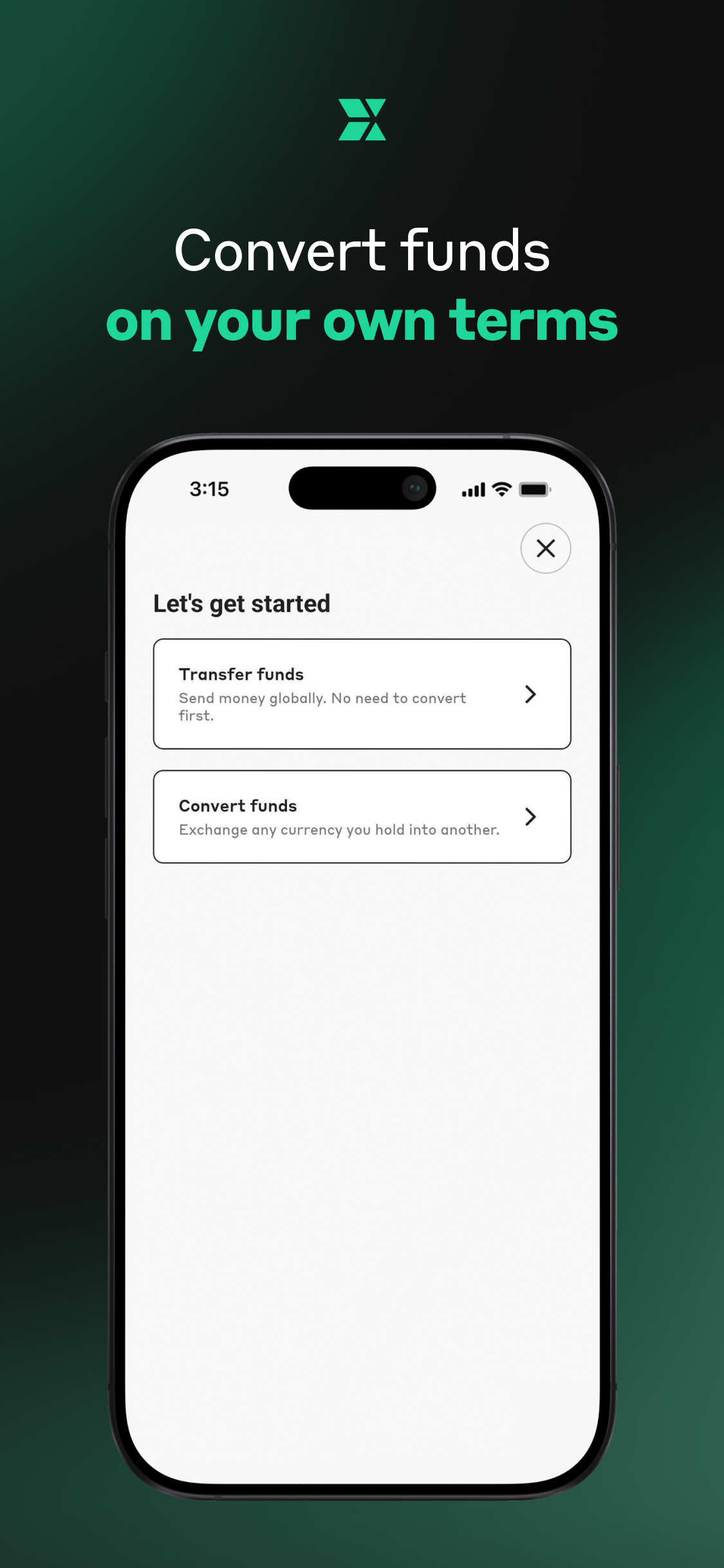 Currenxie Global Account screenshot 4