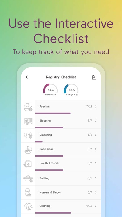 Babylist Baby Registry iPhone screenshot 5 - Shopping app