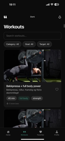 Upp – Coaching & Workouts Screenshot 2 of 5