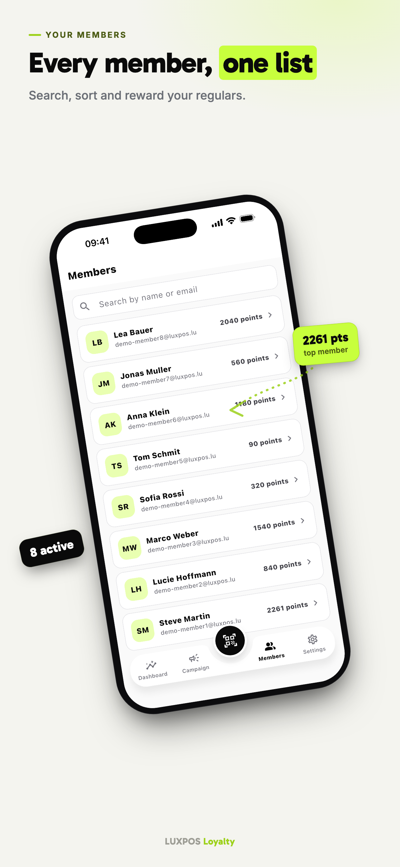 LUXPOS Loyalty screenshot 4