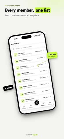 LUXPOS Loyalty screenshot