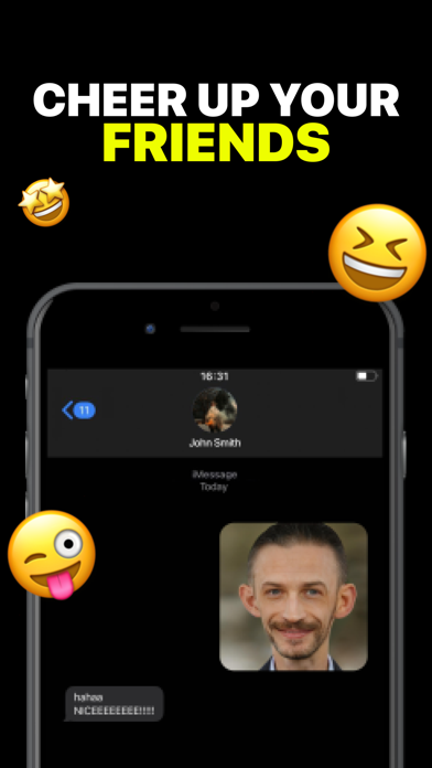 Crazy face: Make funny photos Screenshot