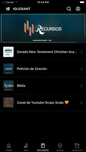 IGLESIA NUEVO TESTAMENTO screenshot 2