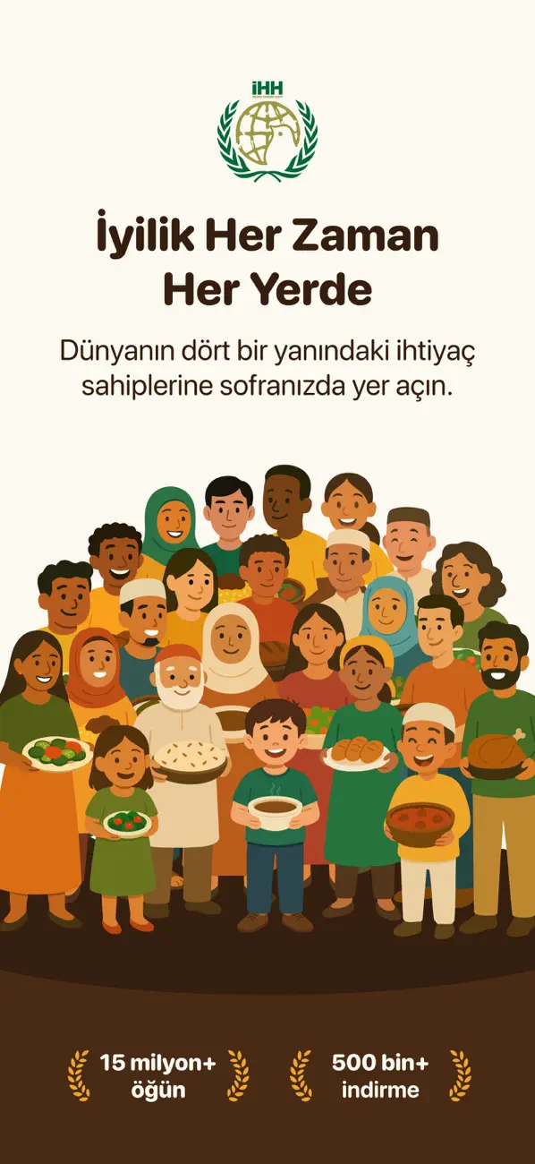Screenshot #1 pour İHH İnsani Yardım Vakfı