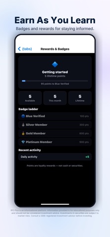 IPO Plus iPhone screenshot