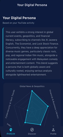 Parallax: YouTube Insights Screenshot 1 of 2