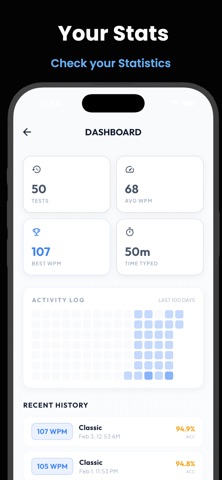 Typing Practice: Speed Test Screenshot 5 of 5