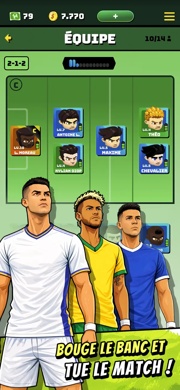 Screenshot #3 pour Fire Up Football Manager