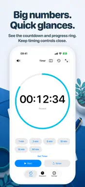 Simple Timer & Stopwatch screenshot 2