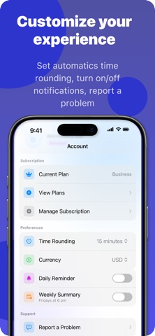 Tally - Time Tracker Screenshot 9 of 9