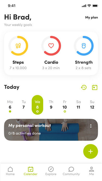 BIZZFIT Personal Training Screenshot