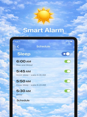 Sunny - A.I. Health Assistant iPad screenshot