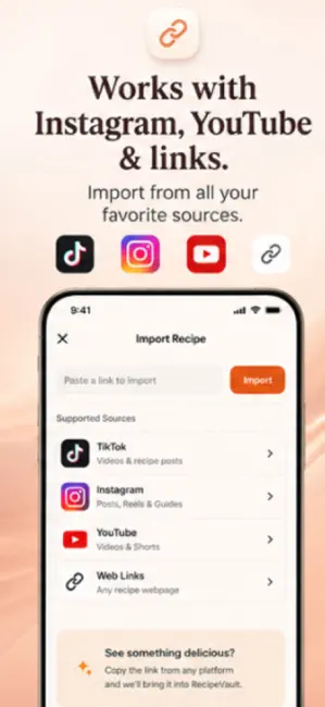 RecipeVault: Recipe Keeper iPhone screenshot 5