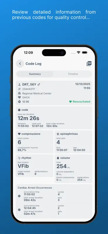 Code Blue CPR – ACLS Timer screenshot 5 of 6