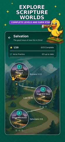 Scripture Duck: Bible Game iPhone screenshot