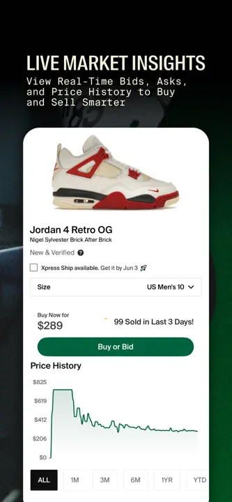 StockXのスクリーンショット（5/7）