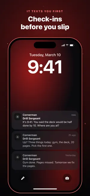 Cornerman: AI Coach & Mentor screenshot 3