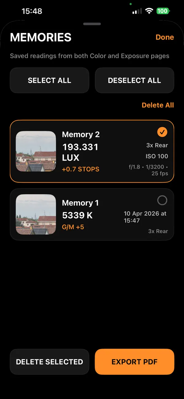 Screenshot #3 pour VideoMultiMeter