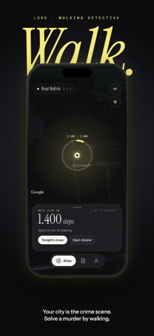 LORE: Walking Detective Screenshot 1 of 6