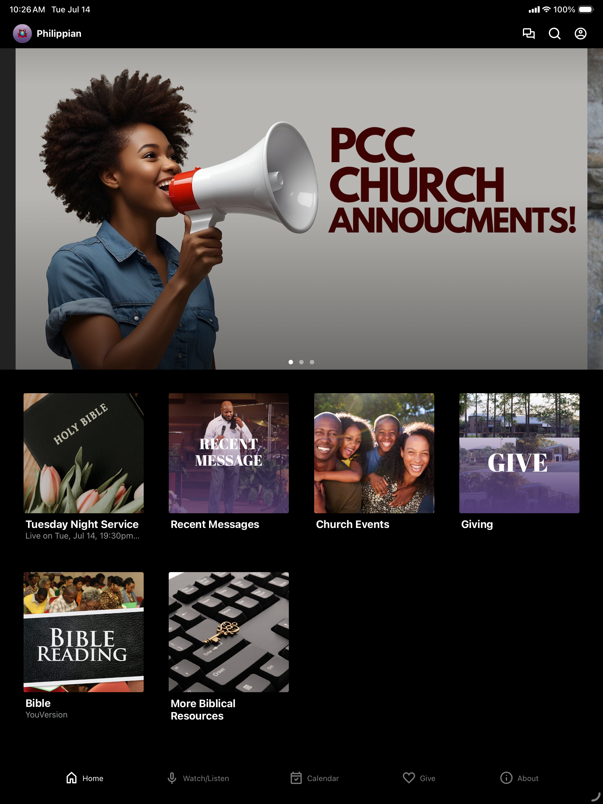 Philippian Community Church screenshot 5