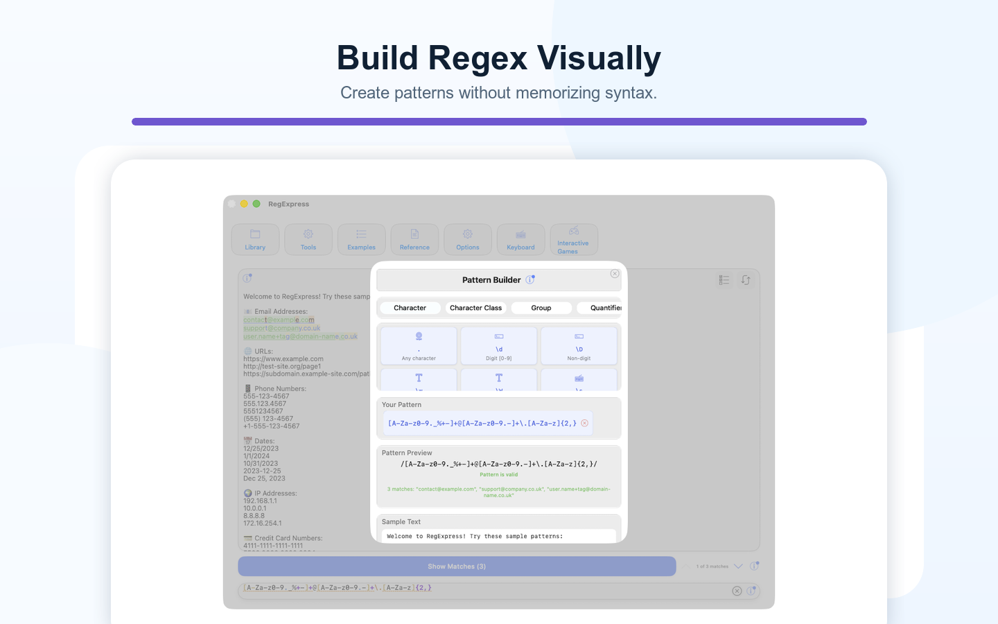 RegExpress