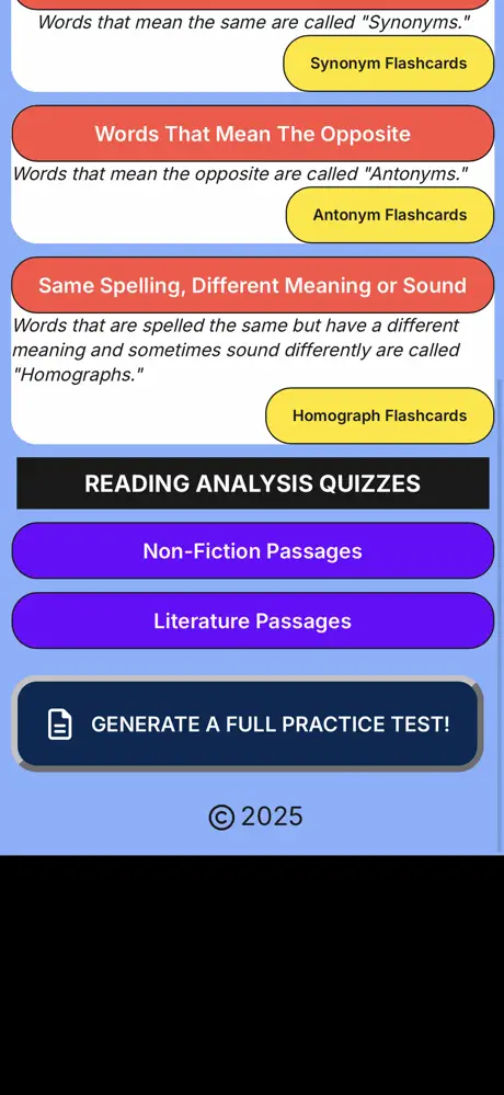 iRead-3 Practice App screenshot 2