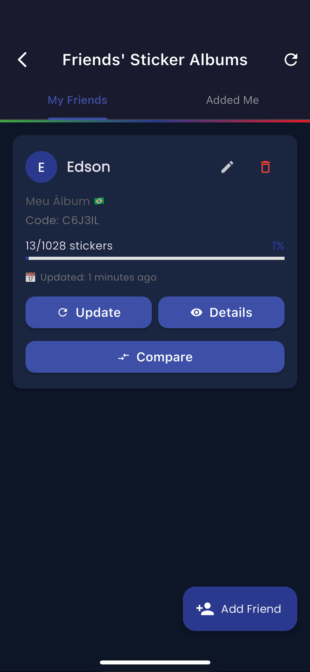 Soccer Sticker Album 2026