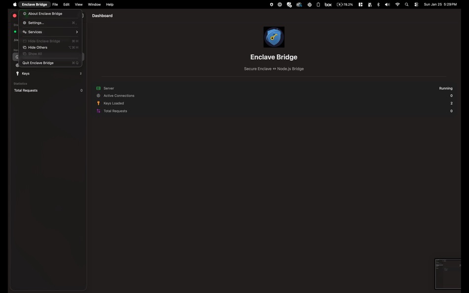 #2. Enclave Bridge (macOS) Podle: Jessica Mulein