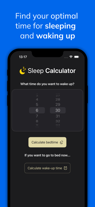 Sleep Calculator Plus Screenshot 1 of 3