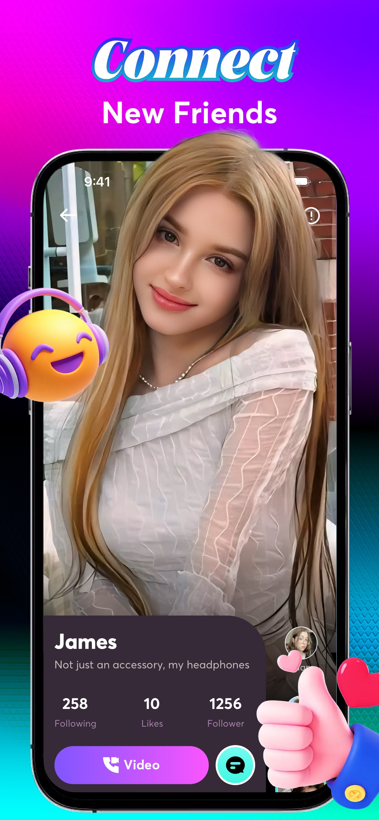 Neklo: Video Chat, Meet People