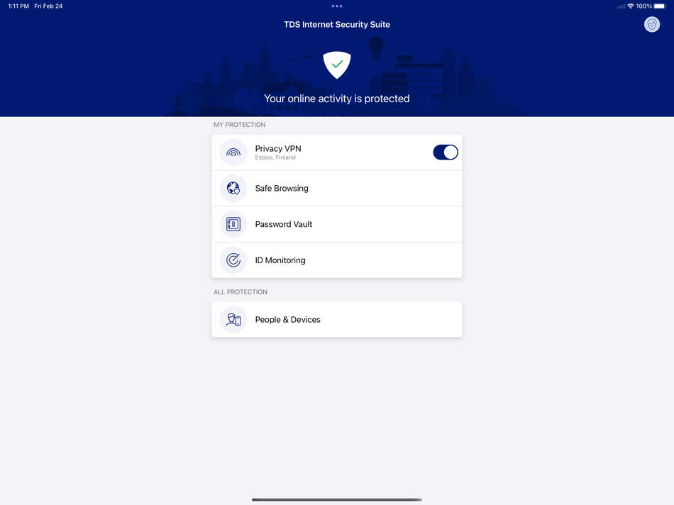 #1. TDS Internet Security (iOS) 由: TDS Telecommunications Corporation