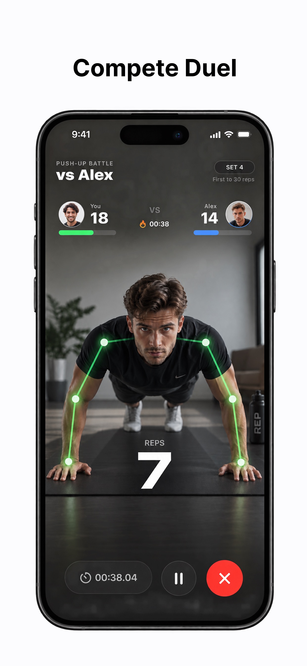 Screenshot 2 of Rep AI: Fitness Rep Counter