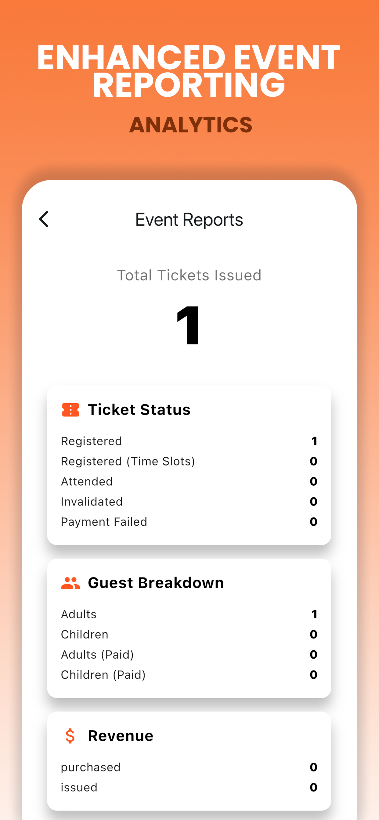 Dbook Event management