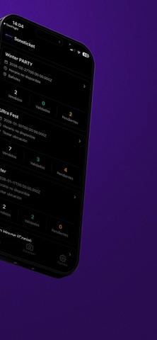 Sonoticket screenshot
