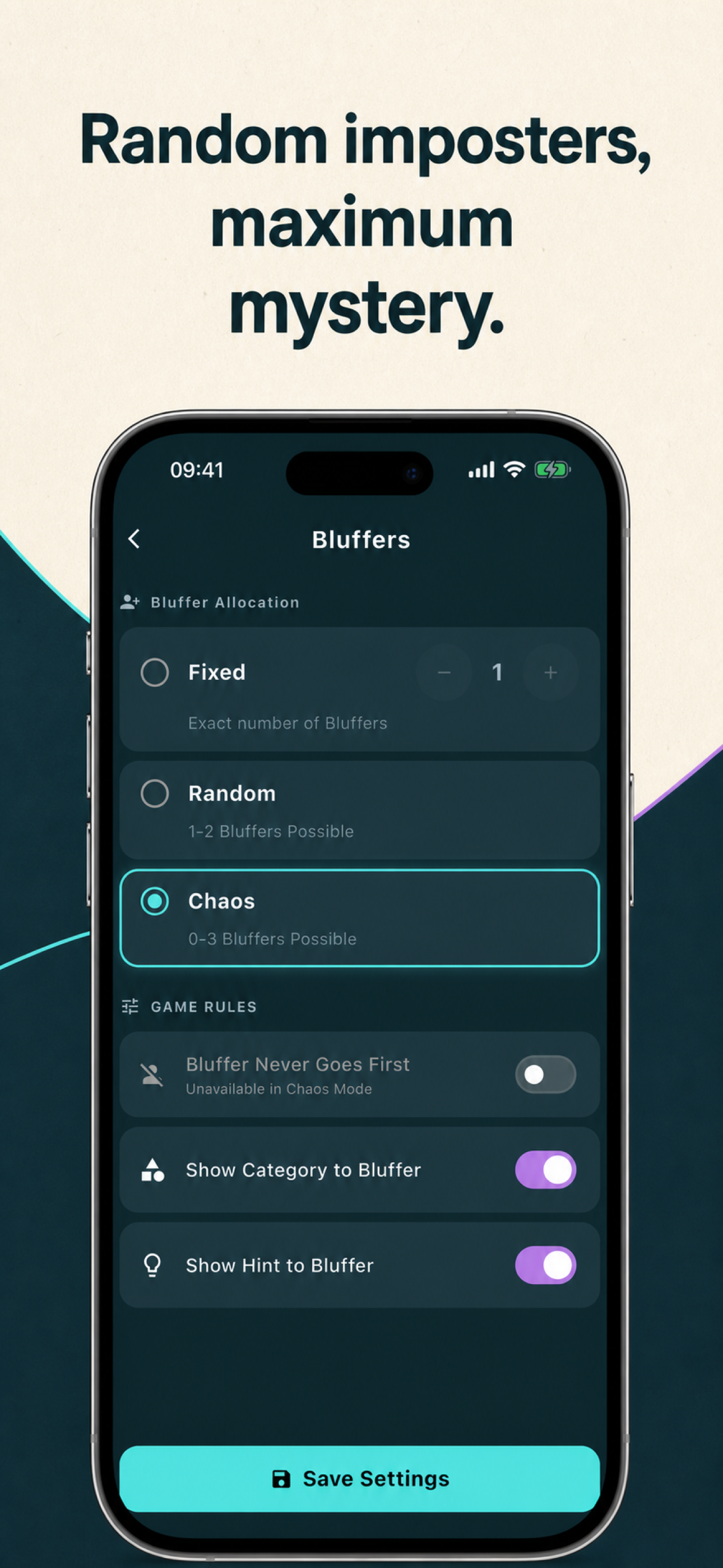 Bluffer: Imposter Party Game screenshot 5
