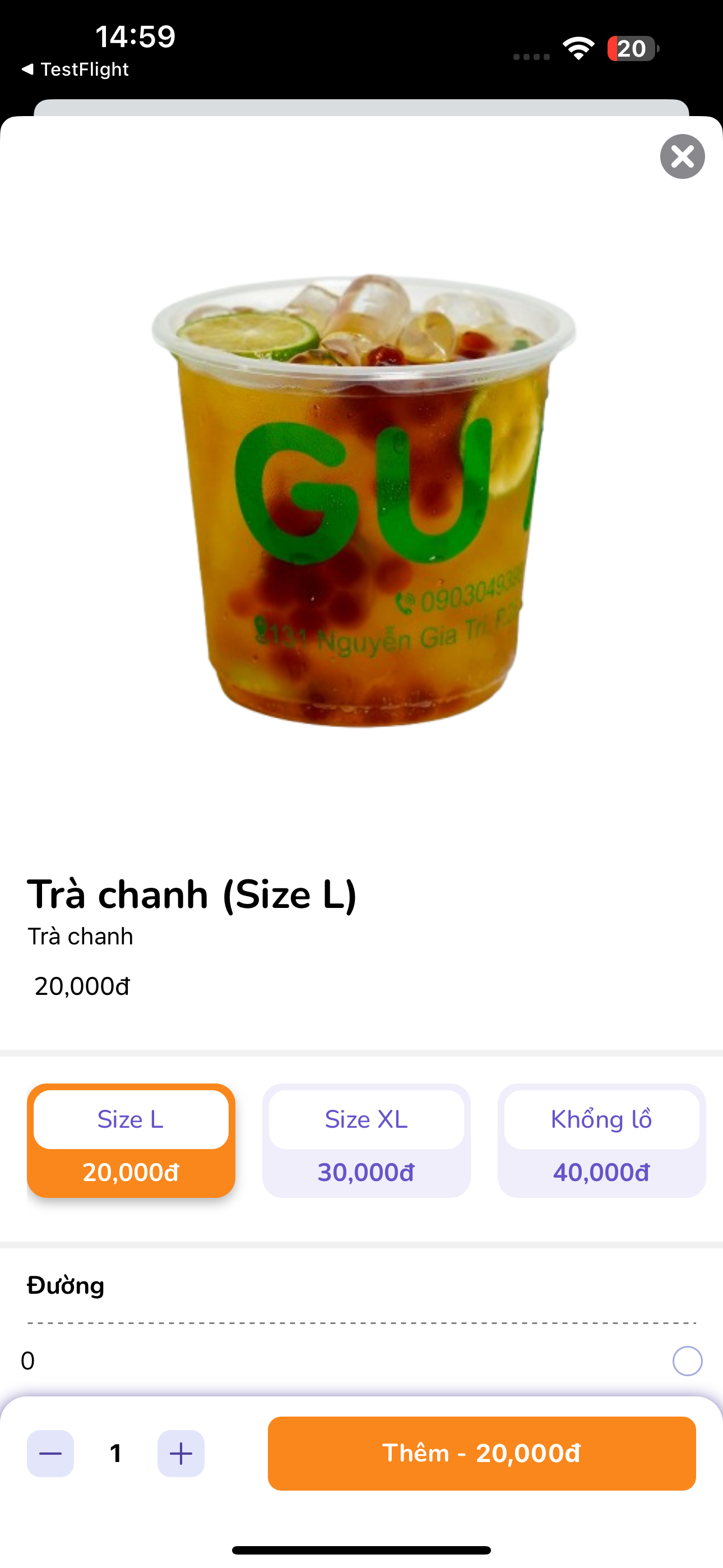 Trà Sữa Gu Ai screenshot 3