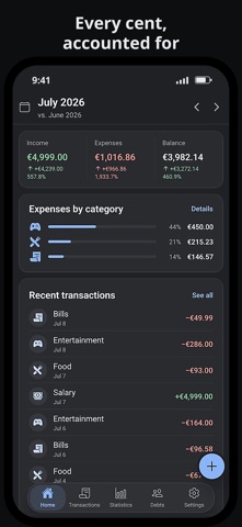Sumova - Money Manager screenshot