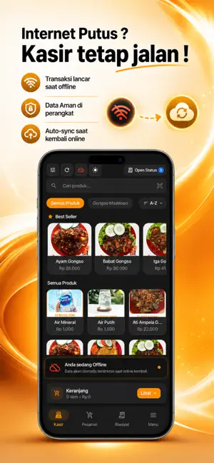 OkePOS Resto - Kasir Restoran screenshot 2