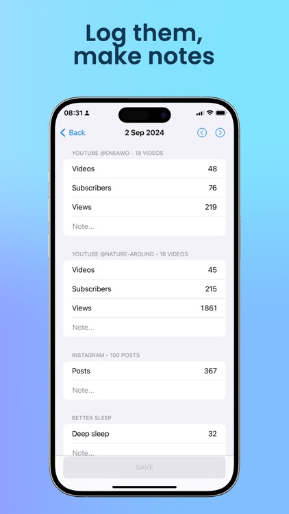 Goal Tracker - Life Progress