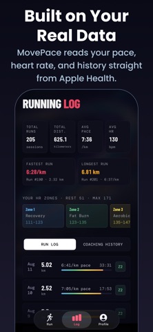 MovePace: AI Running Coach Screenshot 4 of 5