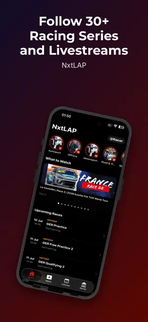 NxtLAP : Racing TV Scores News screenshot 1