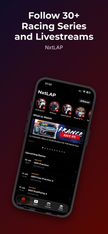 NxtLAP : Racing TV Scores News screenshot