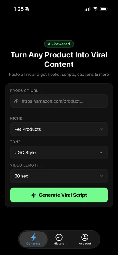 ShopHookAI screenshot 1