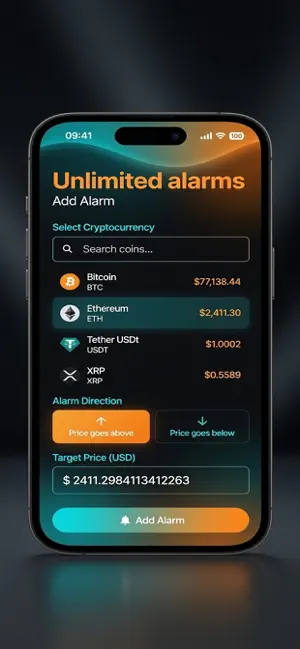 Satoshi Alarm screenshot 2