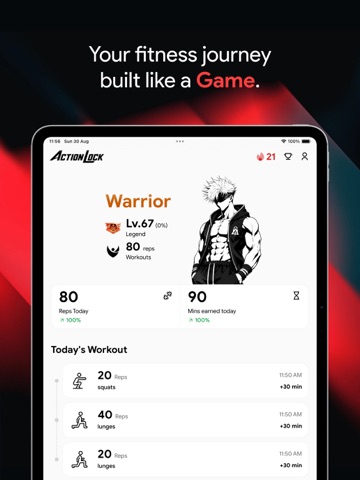 ActionLock: App Blocker iPad screenshot 2