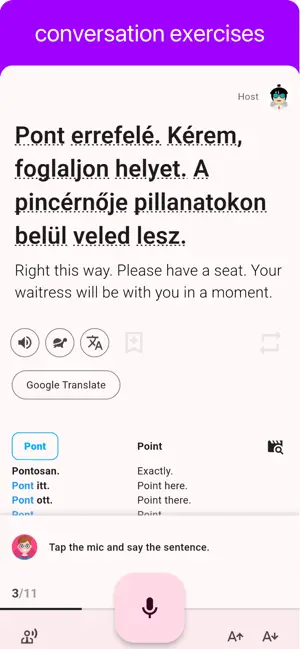 Hungarian - Listening Speaking screenshot 4