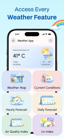 Weather Map: Air Quality iPhone screenshot