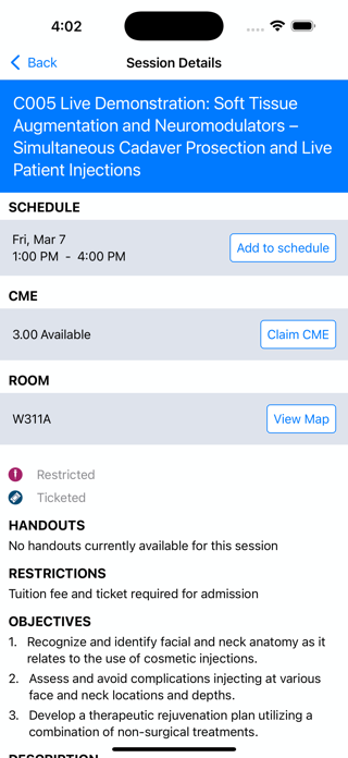 AAD Meetings Screenshot 3 of 5
