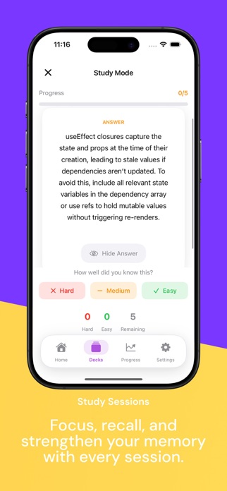 Remembify - AI Flashcards Screenshot 6 of 9