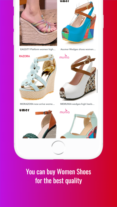 Shopping Shoes Fashion Shop Screenshot